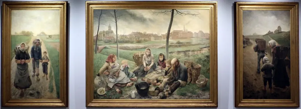 The Chalk sellers, by Léon Frédéric