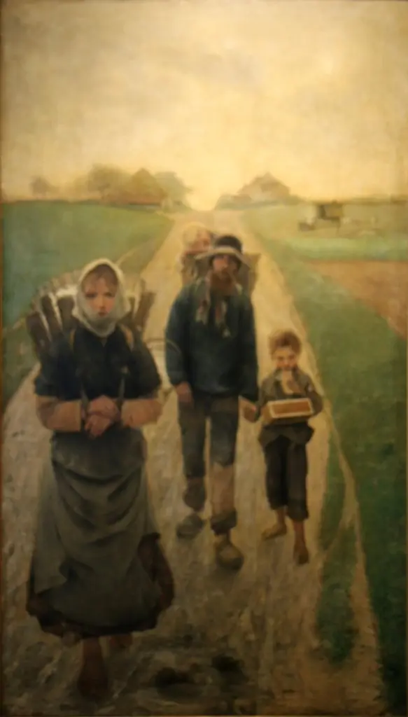The chalk sellers-In the morning