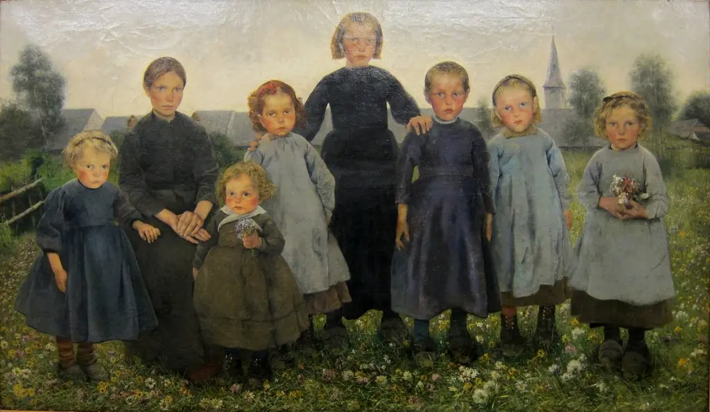 The Girls, by Léon Frédéric