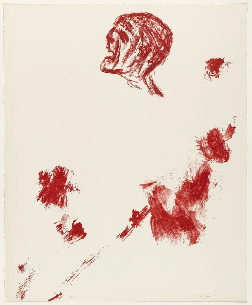 Untitled, by Leon Golub, ink, 1967