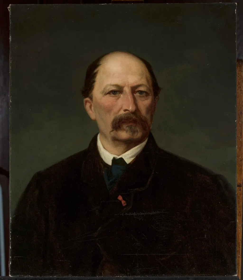 Portrait of Ksawery Branicki, by Leon Kapliński, oil, 1858