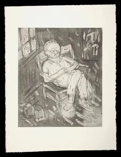 Chaim, by Leon Kossoff