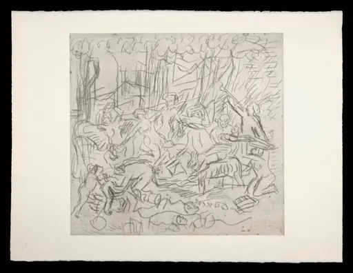 The Triumph of Pan, by Leon Kossoff