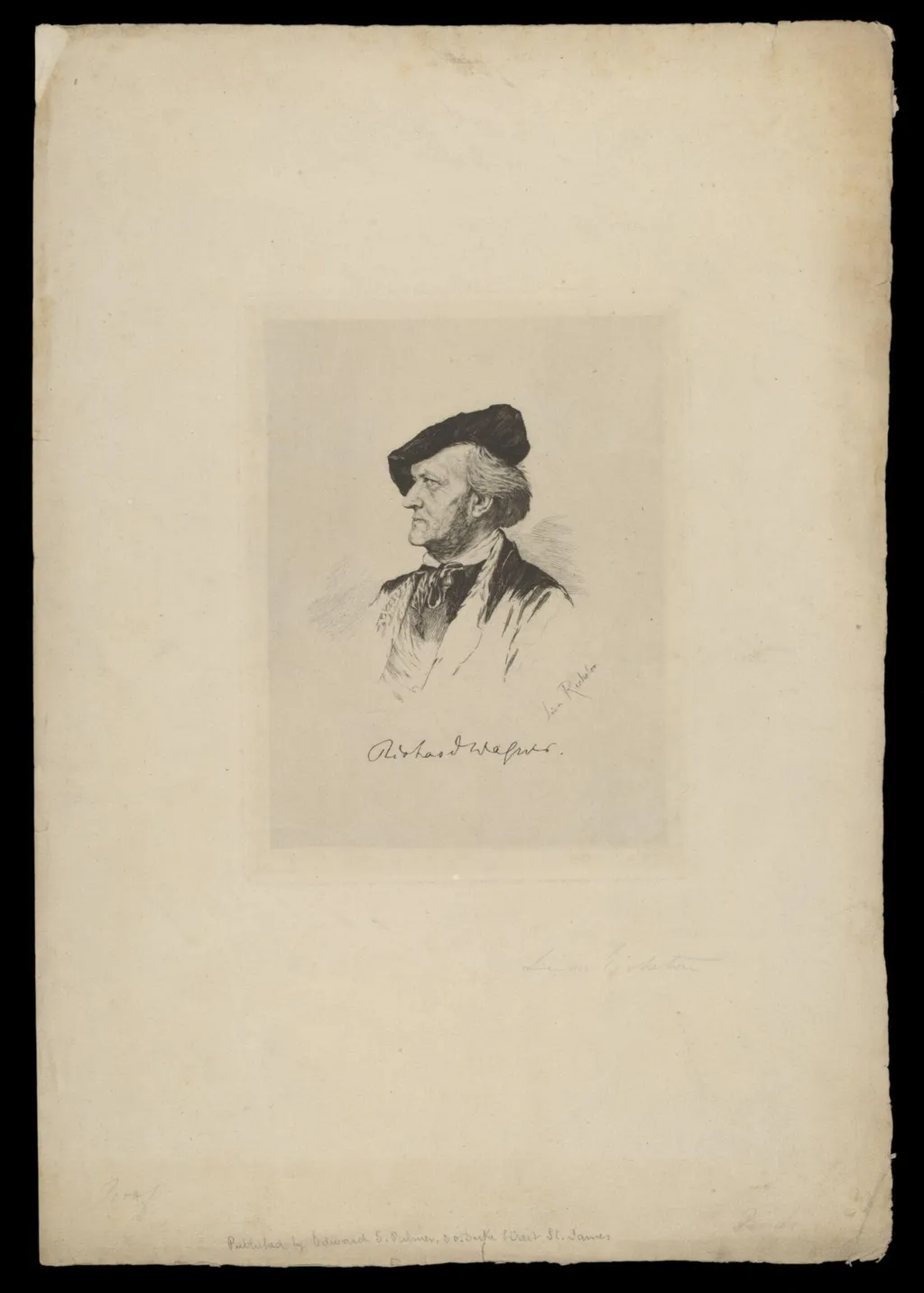 H Beard Print Collection, by Lèon Richeton, 1850