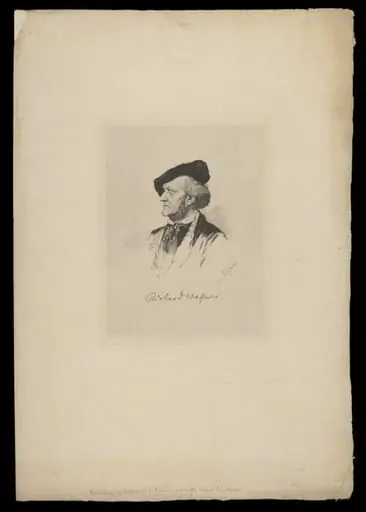 H Beard Print Collection, by Lèon Richeton