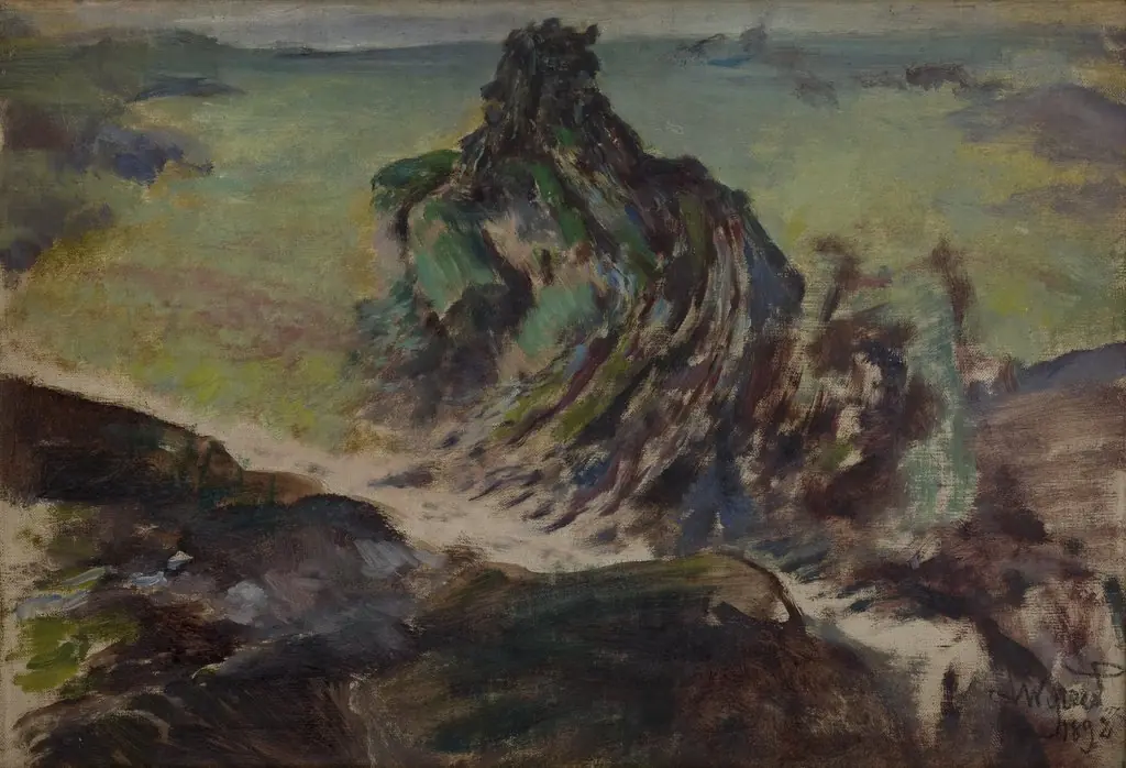 Petrified Druid, by Leon Wyczółkowski