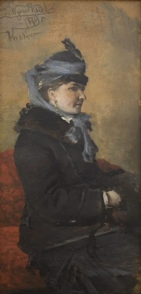 Portrait of a Woman, by Leon Wyczółkowski