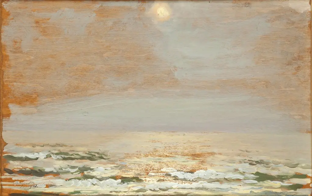 Sea at Połąga IV, by Leon Wyczółkowski