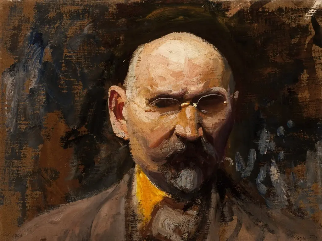 Self-Portrait, by Leon Wyczółkowski