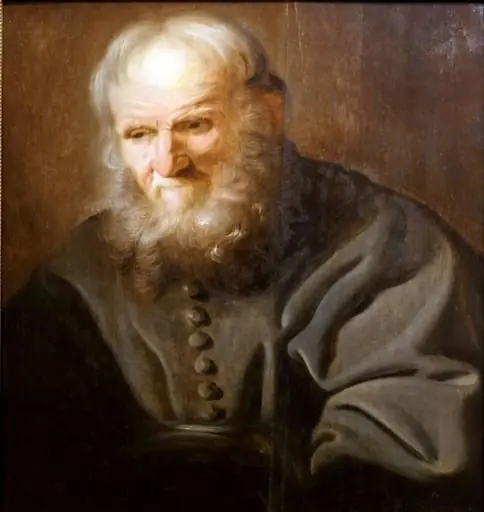 Portret de bătrân, by Leonaert Bramer