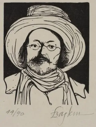 Samuel Palmer, by Leonard Baskin