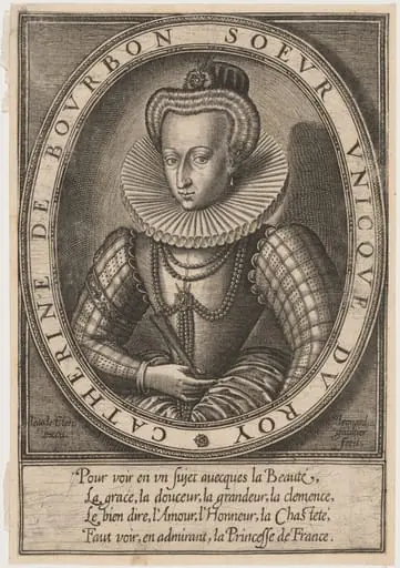 Catherine de Bourbon, by Léonard Gaultier