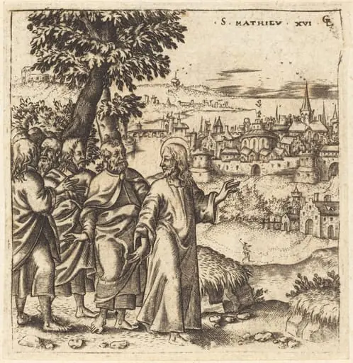 Christ Admonishes His Disciples, by Léonard Gaultier