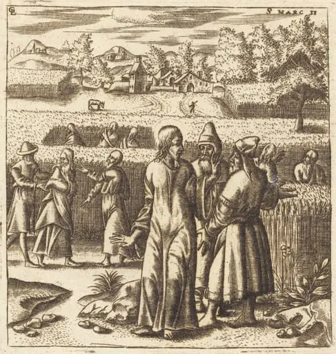 Christ and the Sabbath Laws, by Léonard Gaultier