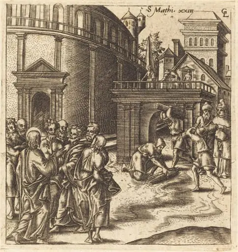Christ Denounces the Scribes and Pharisees, by Léonard Gaultier