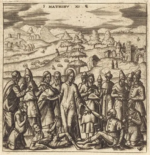 Christ Healing the Sick, by Léonard Gaultier
