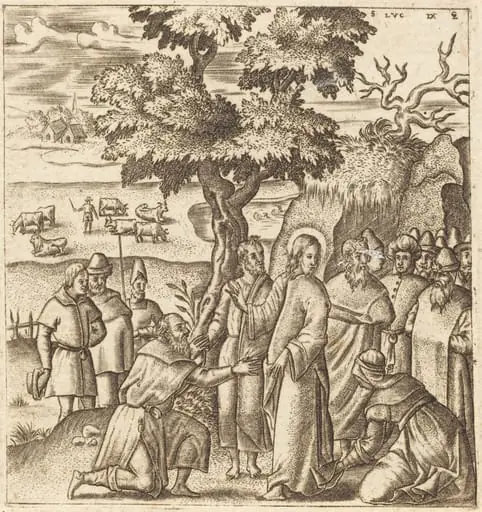 Christ Heals a Sick Woman, by Léonard Gaultier