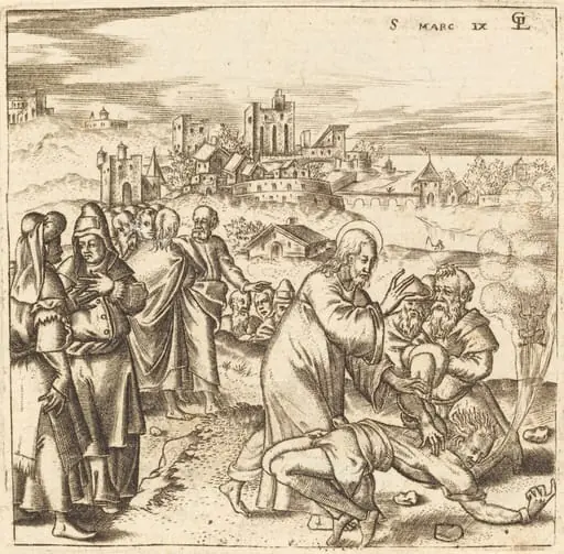 Christ Heals the Epileptic Boy, by Léonard Gaultier