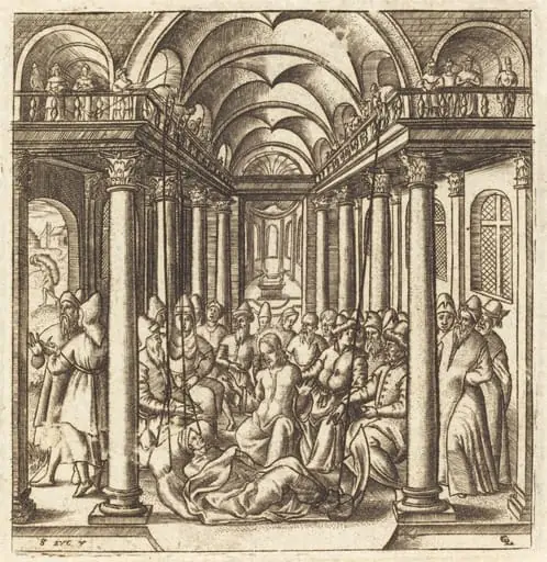 Christ Heals the Paralyzed Man, by Léonard Gaultier