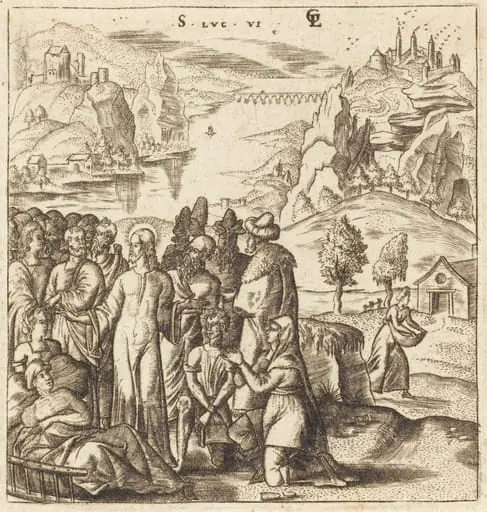 Christ Heals the Sick, by Léonard Gaultier