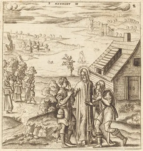 Christ Heals the Two Blind Men, by Léonard Gaultier