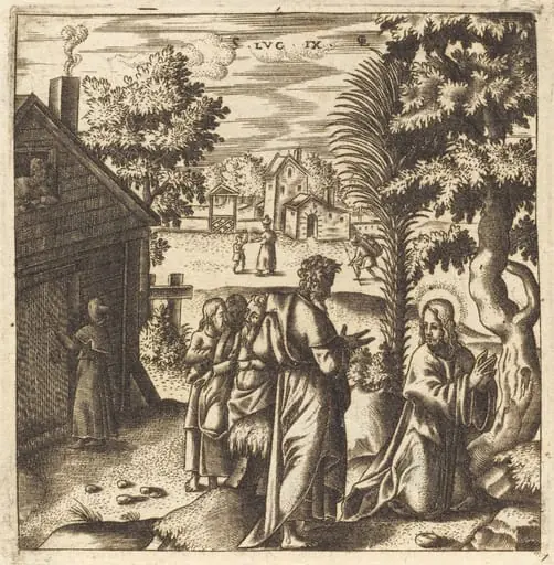 Christ Praying, by Léonard Gaultier