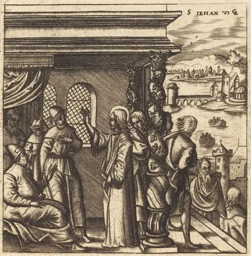 Christ Teaching in the Synagogue, by Léonard Gaultier
