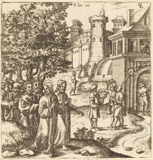 Christ Teaching the Multitude, by Léonard Gaultier