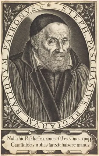 Etienne Pasquier, by Léonard Gaultier