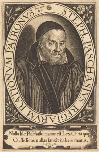 Étienne Pasquier, by Léonard Gaultier