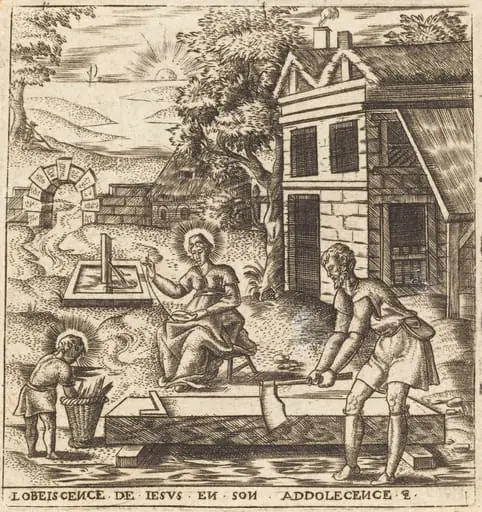 Jesus the Obedient Son, by Léonard Gaultier