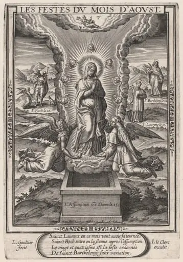 Les Festes du mois d'Aoust (August: The Assumption), by Léonard Gaultier