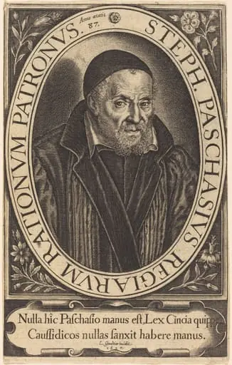 Stephanus Paschinus, by Léonard Gaultier