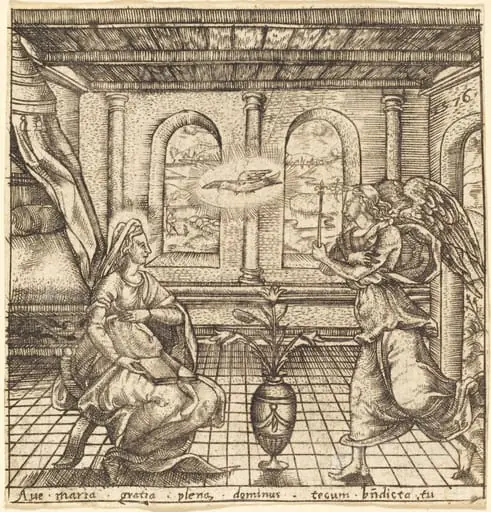 The Annunciation, by Léonard Gaultier