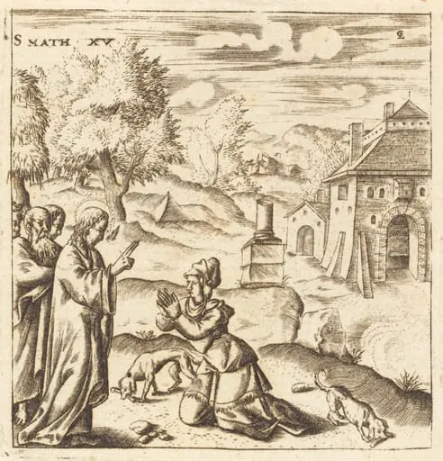 The Canaanite Woman, by Léonard Gaultier