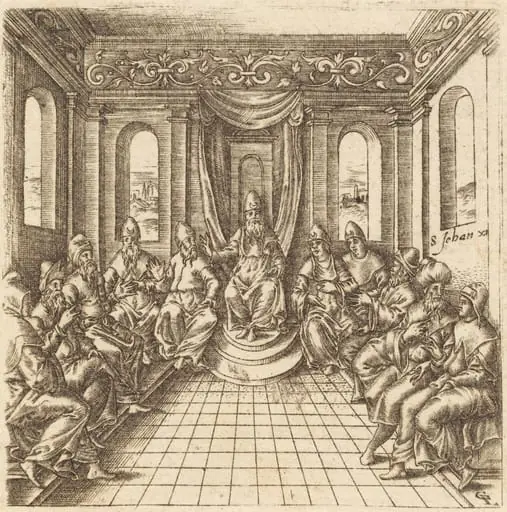 The Chief Priests and Pharisees, by Léonard Gaultier