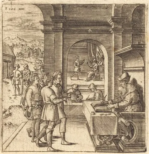 The Dishonest Steward, by Léonard Gaultier