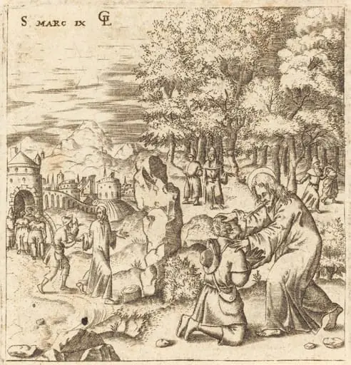 The Epileptic Child Healed, by Léonard Gaultier