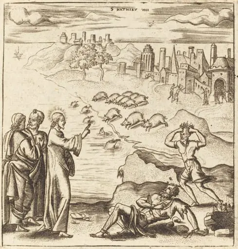 The Gadarene Demoniacs, by Léonard Gaultier