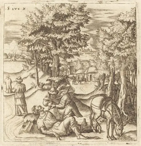 The Good Samaritan, by Léonard Gaultier