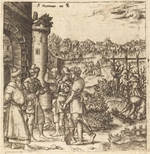 The Parable of the Laborers in the Vineyard, by Léonard Gaultier