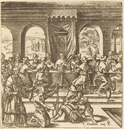 The Parable of the Marriage Feast, by Léonard Gaultier