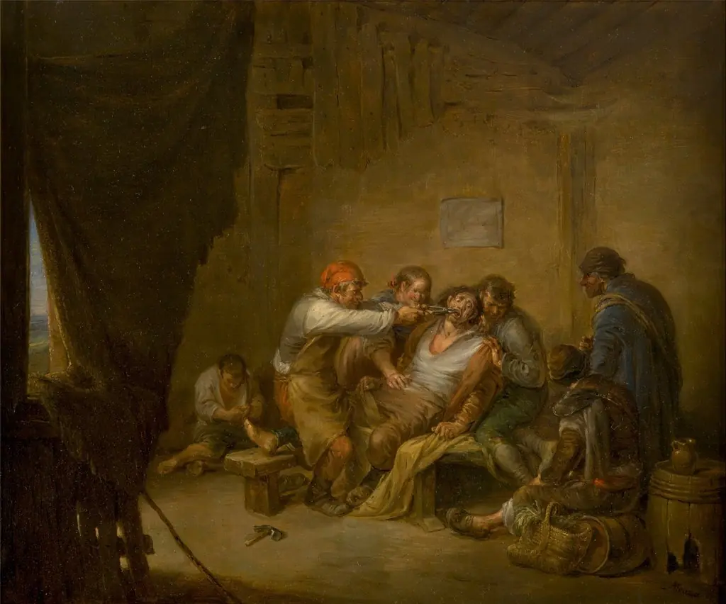 El sacamuelas, by Leonardo Alenza
