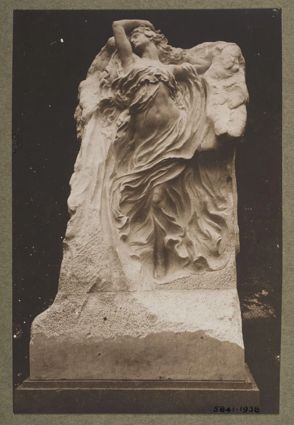 The Awakening of Liberty, by Leonardo Bistolfi, photographic