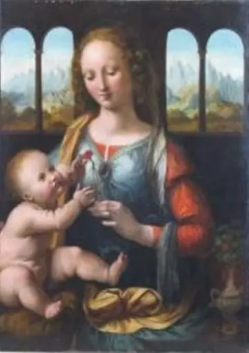 Madona cu pruncul, by Leonardo da Vinci