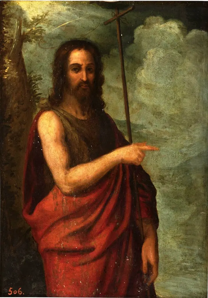 Saint John the Baptist, by Leonardo da Vinci