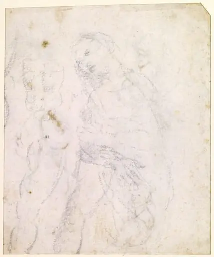 Study of a Madonna [verso], by Leonardo da Vinci