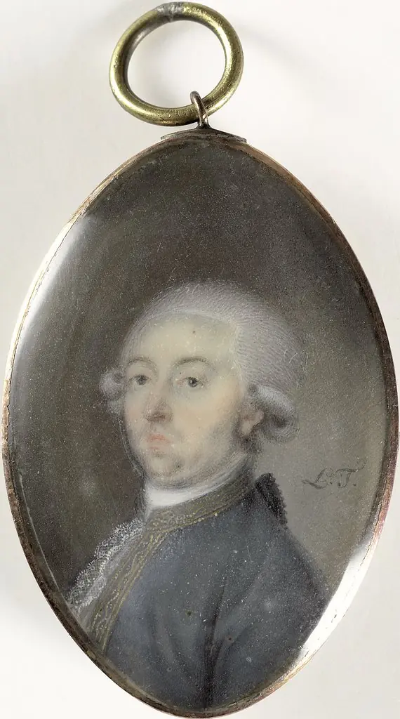 Portrait of Roedolph van Olden (1752-1828), by Leonardus Temminck