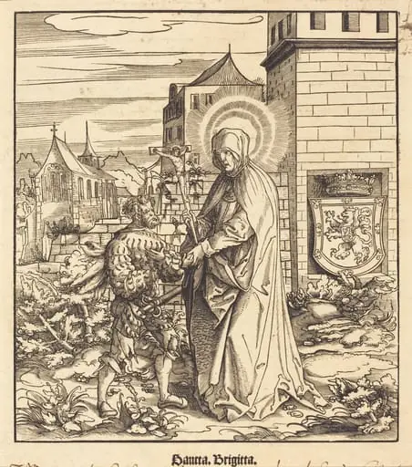 Saint Brigitta, by Leonhard Beck