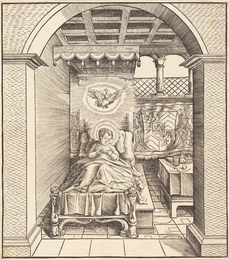 Saint Dentalinus, by Leonhard Beck